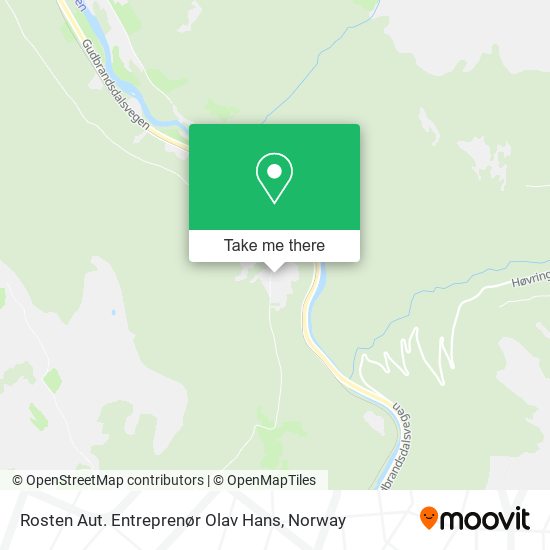 Rosten Aut. Entreprenør Olav Hans map