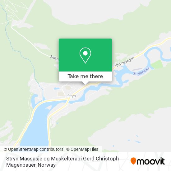 Stryn Massasje og Muskelterapi Gerd Christoph Magenbauer map