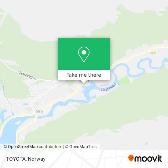 TOYOTA map