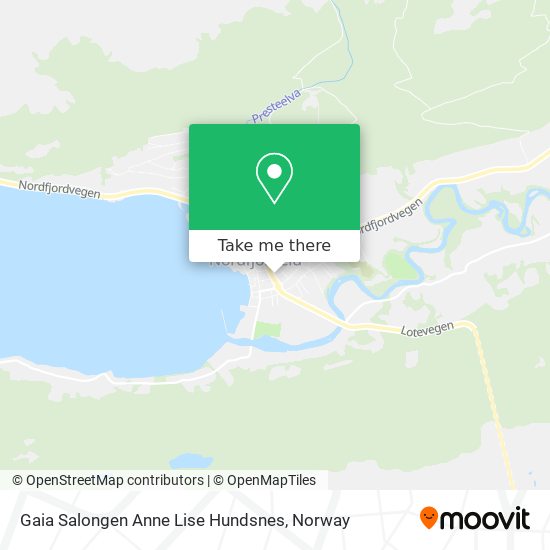 Gaia Salongen Anne Lise Hundsnes map