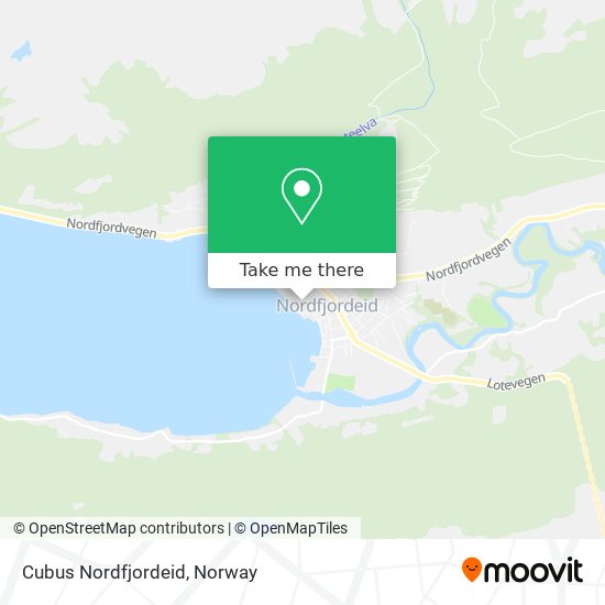 Cubus Nordfjordeid map