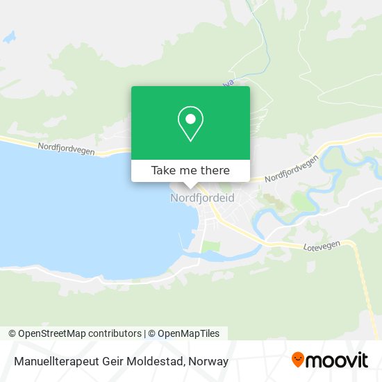 Manuellterapeut Geir Moldestad map