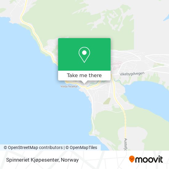 Spinneriet Kjøpesenter map