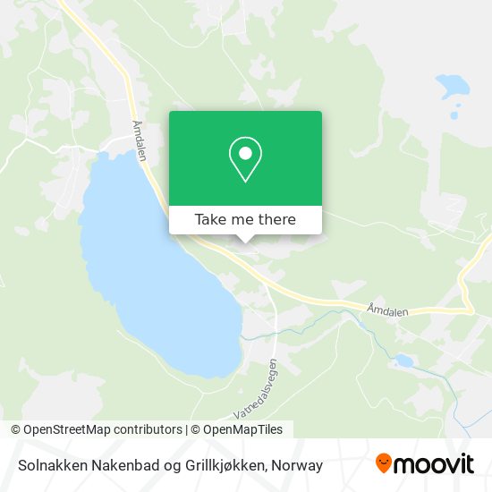 Solnakken Nakenbad og Grillkjøkken map