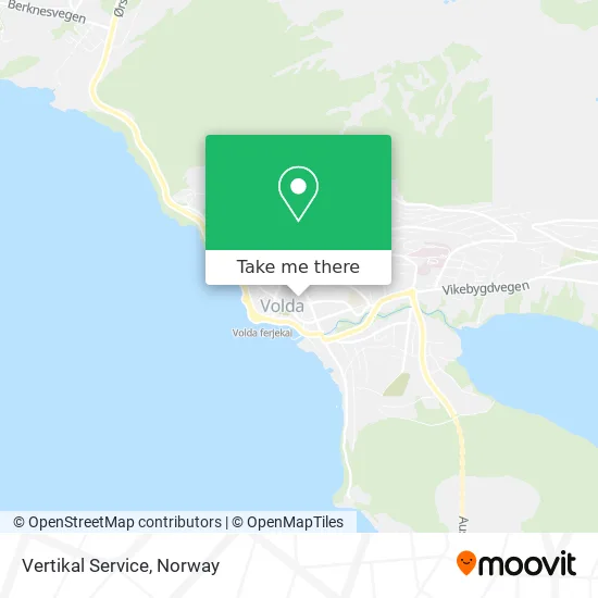 Vertikal Service map