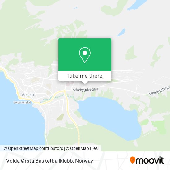 Volda Ørsta Basketballklubb map