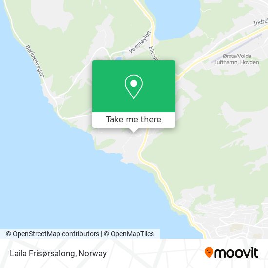 Laila Frisørsalong map