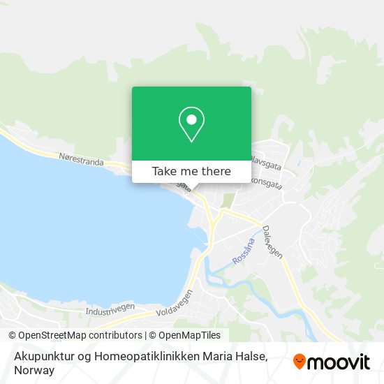 Akupunktur og Homeopatiklinikken Maria Halse map