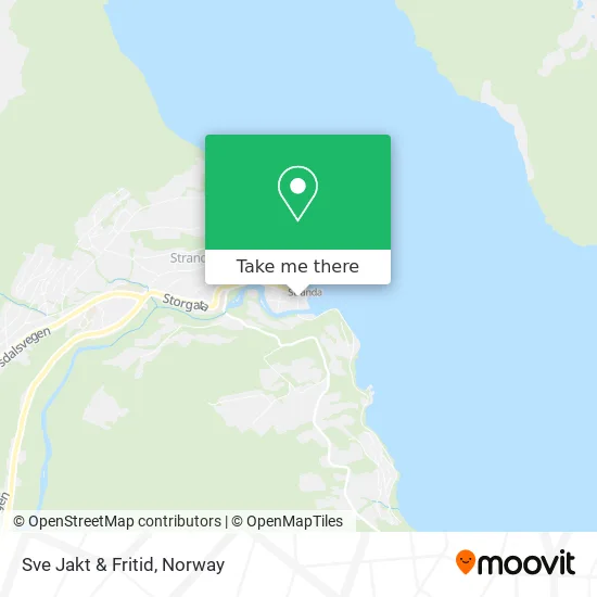 Sve Jakt & Fritid map