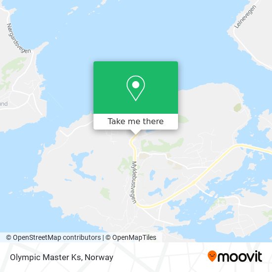 Olympic Master Ks map