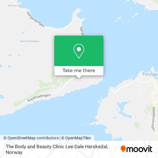 The Body and Beauty Clinic Lee Dale Herskedal map