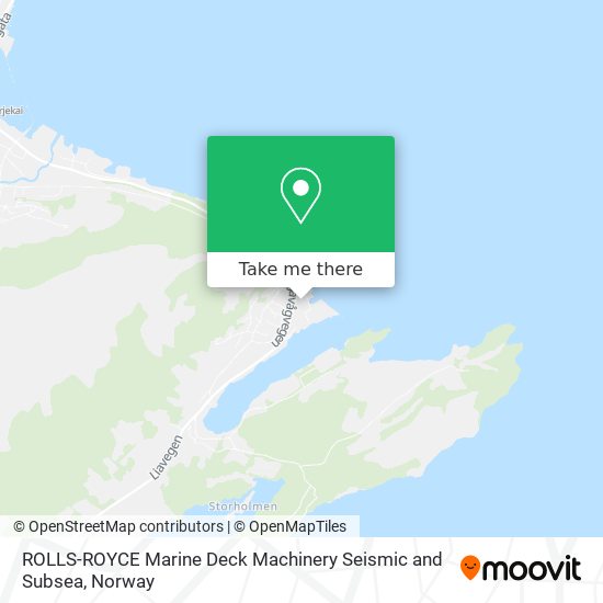 ROLLS-ROYCE Marine Deck Machinery Seismic and Subsea map