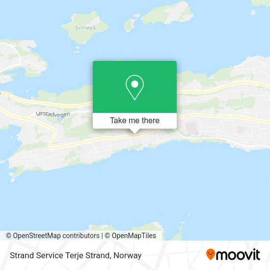 Strand Service Terje Strand map