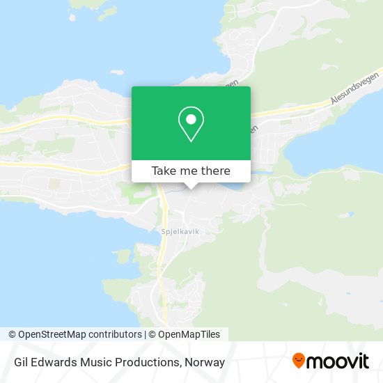 Gil Edwards Music Productions map