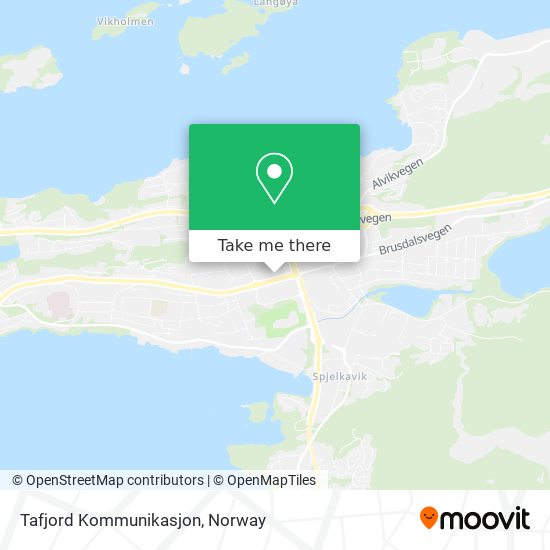 Tafjord Kommunikasjon map