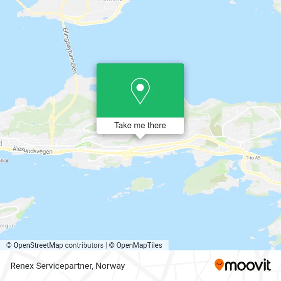 Renex Servicepartner map