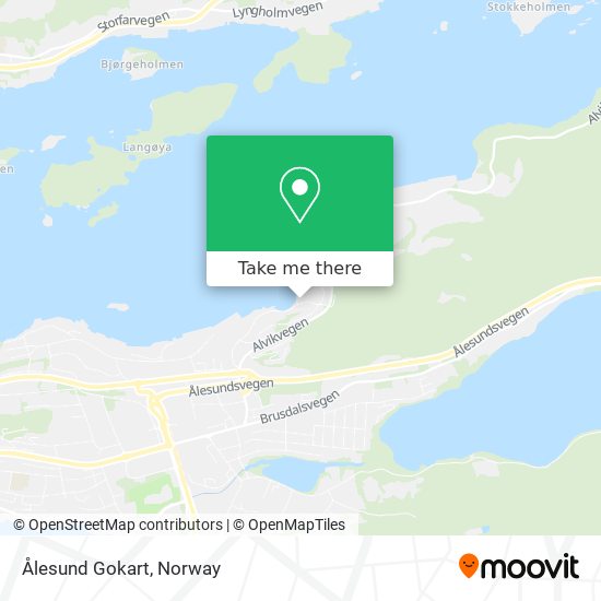 Ålesund Gokart map