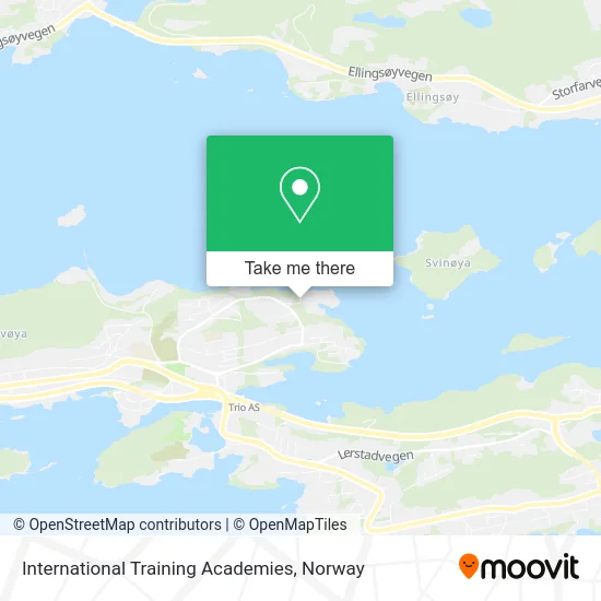International Training Academies map