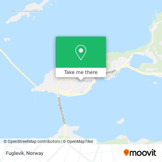 Fuglevik map