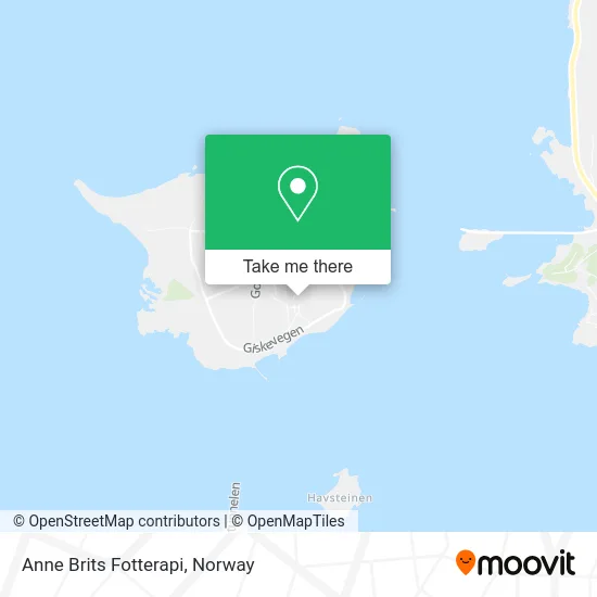 Anne Brits Fotterapi map