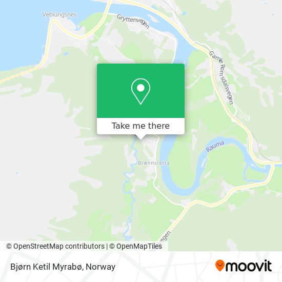 Bjørn Ketil Myrabø map