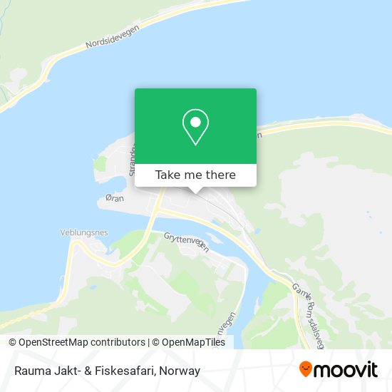 Rauma Jakt- & Fiskesafari map