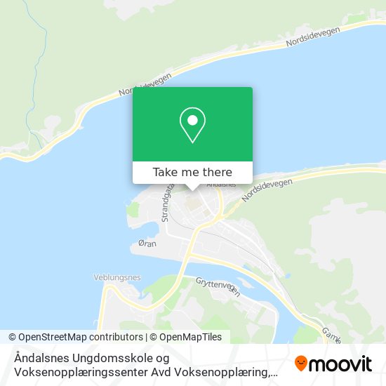 Åndalsnes Ungdomsskole og Voksenopplæringssenter Avd Voksenopplæring map