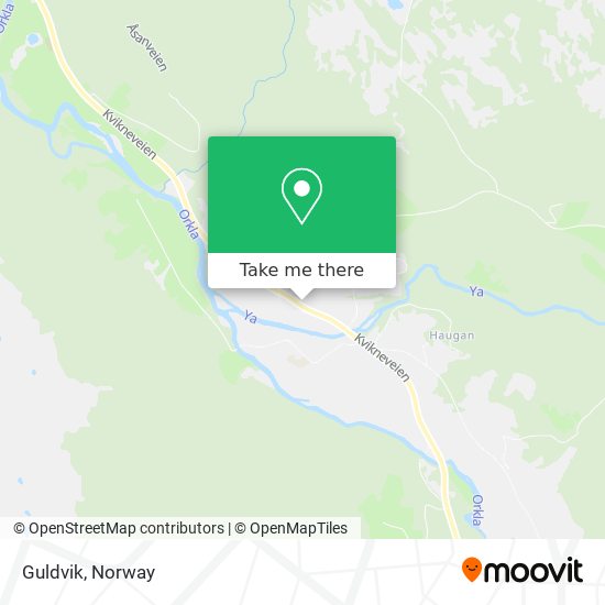 Guldvik map