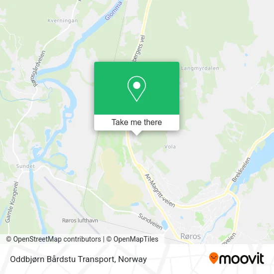 Oddbjørn Bårdstu Transport map