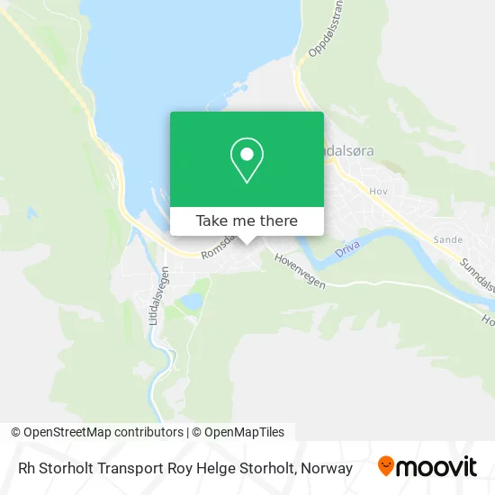 Rh Storholt Transport Roy Helge Storholt map