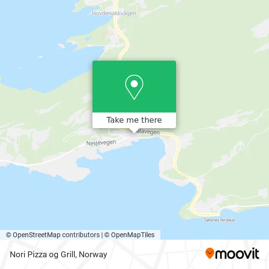 Nori Pizza og Grill map