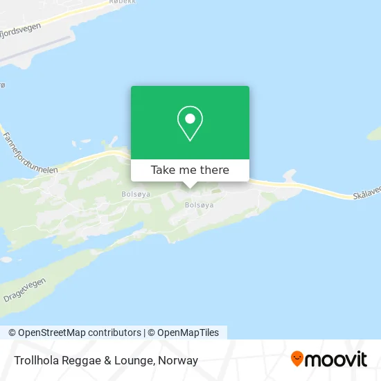 Trollhola Reggae & Lounge map