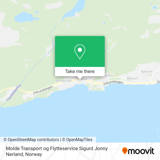 Molde Transport og Flytteservice Sigurd Jonny Nerland map