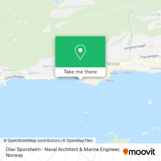 Olav Sporsheim - Naval Architect & Marine Engineer map
