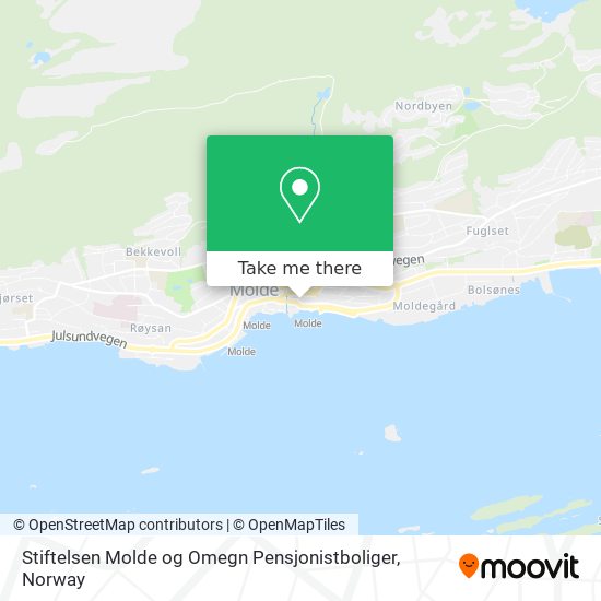 Stiftelsen Molde og Omegn Pensjonistboliger map