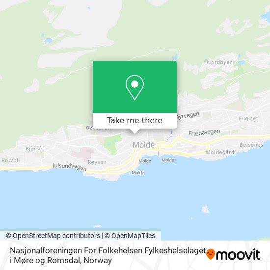 Nasjonalforeningen For Folkehelsen Fylkeshelselaget i Møre og Romsdal map