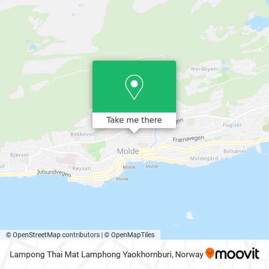 Lampong Thai Mat Lamphong Yaokhornburi map