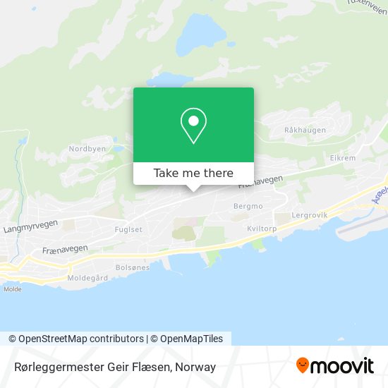 Rørleggermester Geir Flæsen map