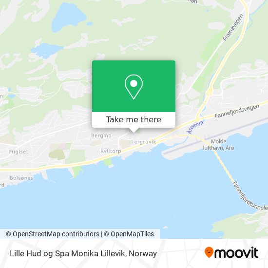 Lille Hud og Spa Monika Lillevik map