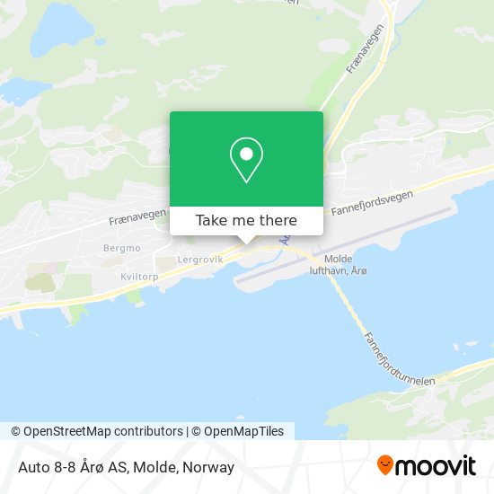 Auto 8-8 Årø AS, Molde map