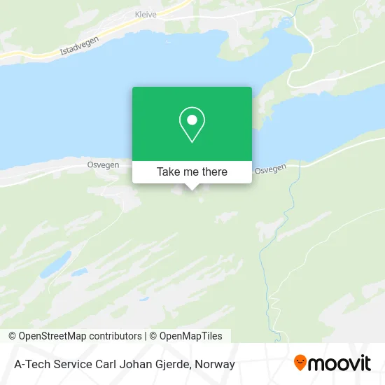 A-Tech Service Carl Johan Gjerde map