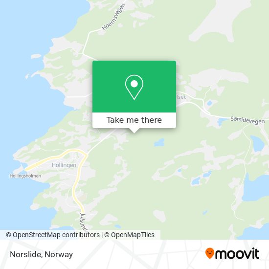 Norslide map