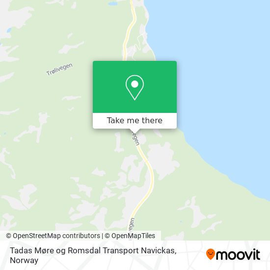 Tadas Møre og Romsdal Transport Navickas map