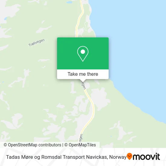 Tadas Møre og Romsdal Transport Navickas map
