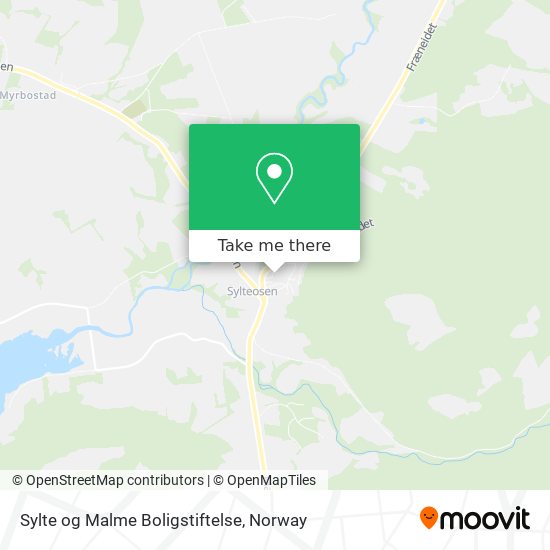 Sylte og Malme Boligstiftelse map