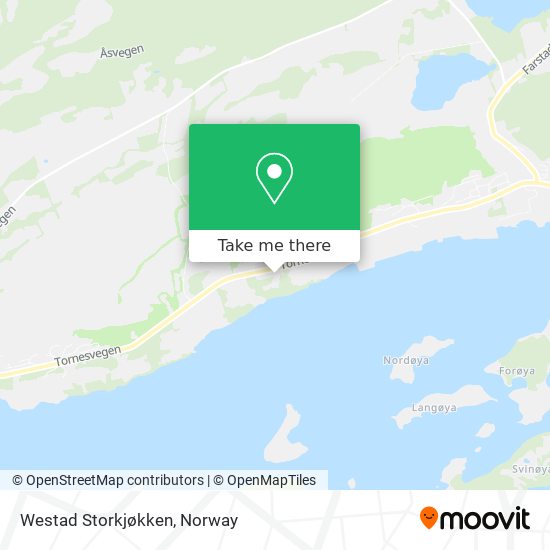 Westad Storkjøkken map