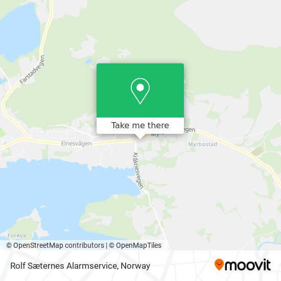 Rolf Sæternes Alarmservice map