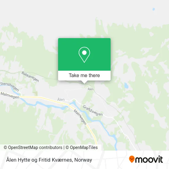 Ålen Hytte og Fritid Kværnes map