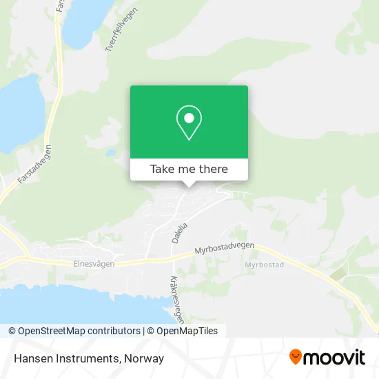 Hansen Instruments map