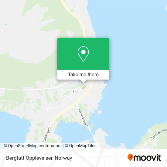 Bergtatt Opplevelser map